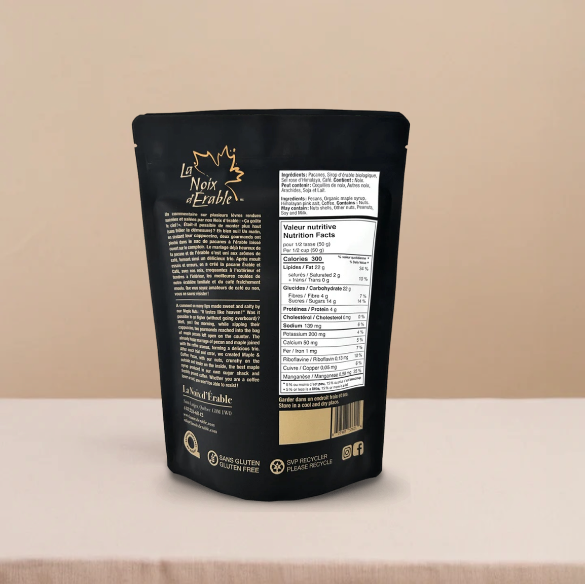 Pacanes Érable & Café